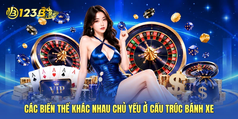 Các biến thể khác nhau chủ yếu ở cấu trúc bánh xe Các biến thể khác nhau chủ yếu ở cấu trúc bánh xe