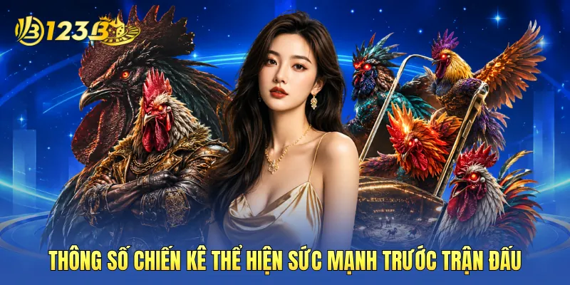 Thông số chiến kê thể hiện sức mạnh trước trận đấu Thông số chiến kê thể hiện sức mạnh trước trận đấu